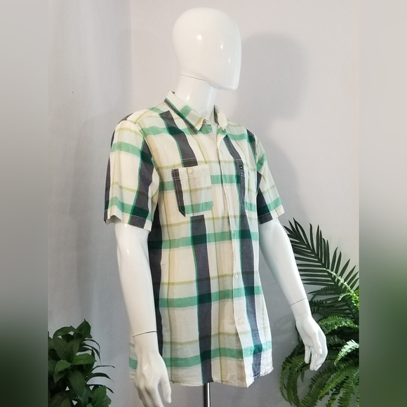 QUICKSILVER Men's Shortsleeve Shirt / XL - Picture 4 of 7